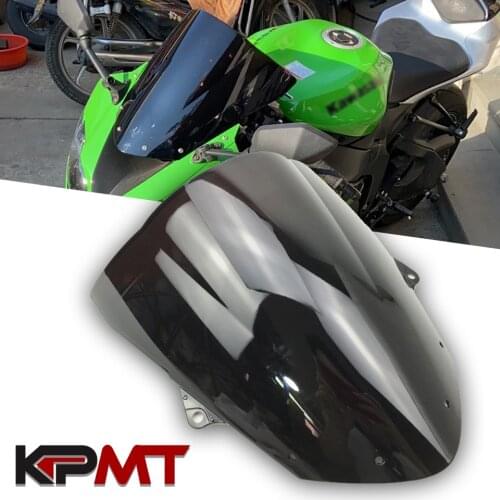 For Kawasaki NINJA ZX6R ZX-6R 636 2009- 2019 2018 2017 2016 2015 Wind Deflectors screen New Windshield WindScreen Double Bubble