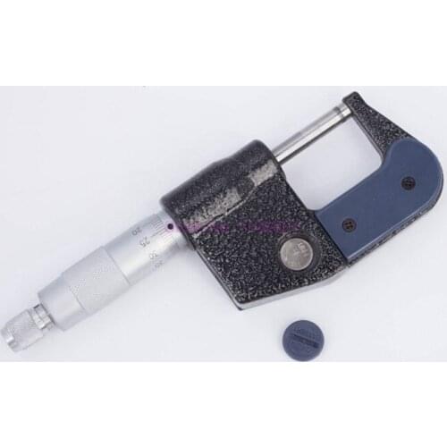 5pcs 0.001mm Electronic Outside Micrometer Digital Micrometer Caliper Gauge Meter Micrometer Measure Tools 0-25-50-75-100mm