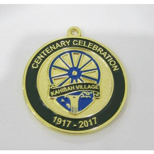 Custom Metal Medal Low Price 3D Gold Plated Medal k20082