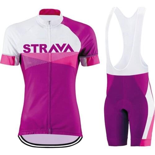 Summer Cycling Jersey Woman Clothing Bike Short Sleeve Quick-Dry Ropa Ciclismo Maillot SportsWear Bib Shorts Gel Breathable Pad