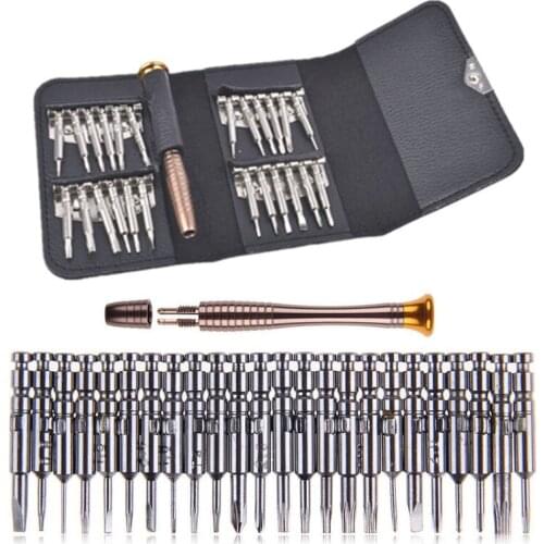 25 In 1 Screwdriver Set Professional Precision Torx Iphone Opening Tool Combination for PC Mobile Phone Wallet Notebook Repair