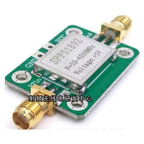 RF low noise amplifier LNA 50-4000MHz SPF5189 NF=0.6dB