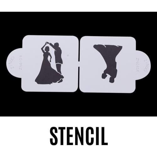 Cake Decoration Template - Stencil