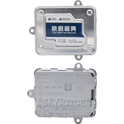 SKYJOYCE AC 55W HID Xenon Ballast 12V Slim Digital Electronic Block Ignition Ballast For Car Xenon Bulb H1 H3 H7 H11 9005 9006