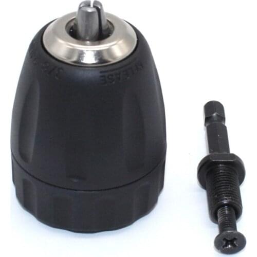 M10 Screw Interface Drill chuck 0.8-10MM DIY Drilling Tools Adjustable Mounting Power Output Device Self-Locking Parts