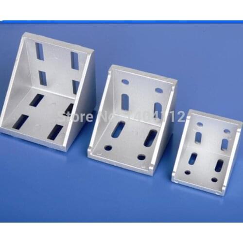 8080 Corner Fitting Angle 80x80 Decorative Brackets Aluminum Profile Accessories L Connector Fasten connector