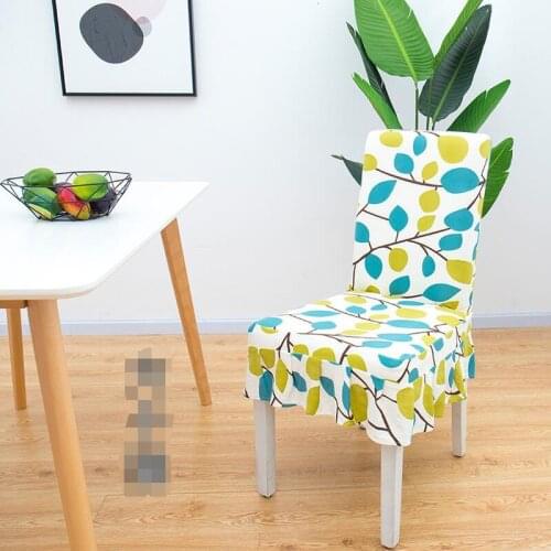 Domestic Stretch Joint Chair Sleeve Minimalist Dining Chair Covers Hotel Chair Covers Dining Table Seat Covers for Living Room