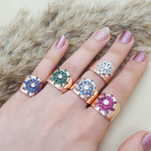 High Quality Elegant Uniq New 925 Sterling Silver Birthday Gift Ring Women Snowflake Fine Jewelry Luxury Accessories