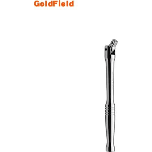 1pcs 1/4 1/2 New Breaker Bar Socket Drive Handle 180 Degree Flex Head Socket Wrench Bar Hand Tool toolking