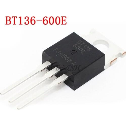 10PCS/lot BT136-600E BT136-600 TO-220 BT136 New original