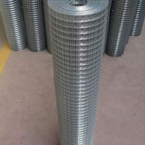 Hot dip galvanized wire breeding small hole antirust welding chicken pigeon rabbit cage breeding mesh fence anti rat and snake