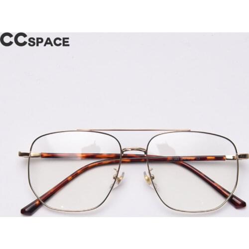 49862 Square Anti Blue Light Big Size Optical Glasses Frames Men Women Vintage Fashion Computer Eyeglasses