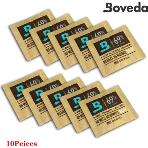 5/10 Pc Boveda 8 Gram 2-Way Humidity Control Humidipak Humidifier Professional Cigar Humidifier Bag For Cigar Humidor Humidifier