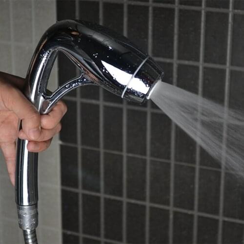 5pcs/Lot America Air Aerobic Shower Nozzle Bathroom Handheld ABS Waterfall Massage Oxygen Bar SPA Massage Sprayer Shower Nozzle