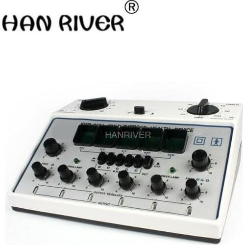 Cupping apparatus acupuncture stimulator microcomputer (6 channel output) multi-functional acupuncture stimulator sanitation