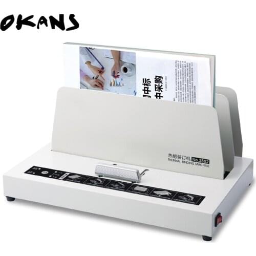 Electric Power Hot Melt Binding Book Binder Binding Machine For A4 220V