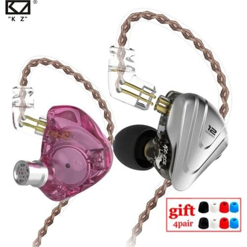 KZ ZSX 1DD+5BA Hybrid Drive Unit In-ear Earphones HIFI Metal Headset Music Sport Earphone KZ ZAX ASX DQ6 TA1 V90S VX