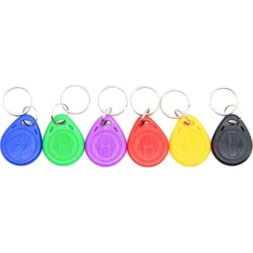 ID 125KHz Replicable Rewritable Writable Blank Keyfobs Smart Key Tag Keychain RFID EM4305 EM4205 Access Control Card 1Pcs