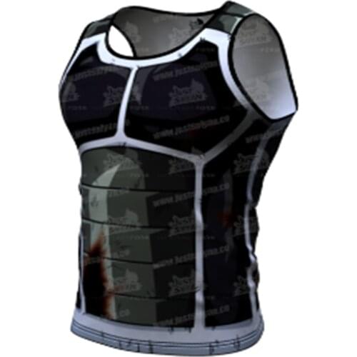 2021 Summer New Men 3d Cartoons Print Gym Casual Sports Singlet Top Bodybuilding Fitness Tight Vest Breathable