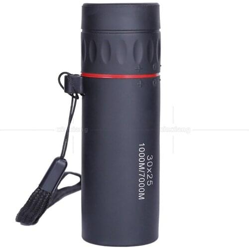 7X Outdoor Pocket Mini Birdwatching Monocular Telescope Portable Camping Single-tube 7 Times Telescope Gift Toy Adult Children