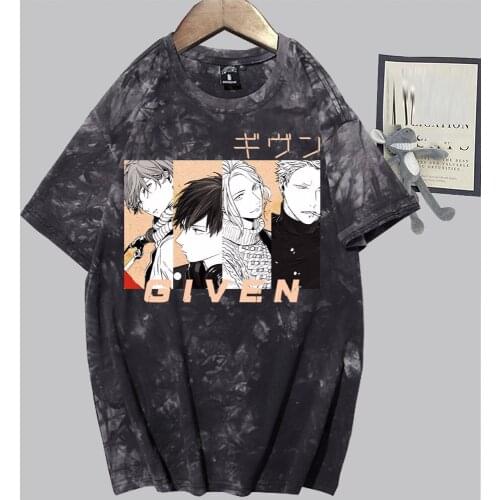 T-Shirt Men Sato Mafuyu Uenoyama Ritsuka Nakayama Haruki Kaji Akihiko Friend T-shirt Fashion Summer Tie Dye Street Style T-shirt