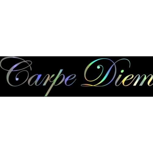 Window Sticker 58*12.5cm windowpe Diem Hella Flush Stickers On window Funny Vinyl Stickers Decal JDM Motorcycle window Styling