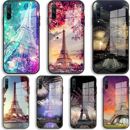Nayida Eiffel Tower visual arts Soft Silicone Case For Huawei Honor 30 20 10 Lite Pro 10i 20i 9a 8a 8x Glass Cover