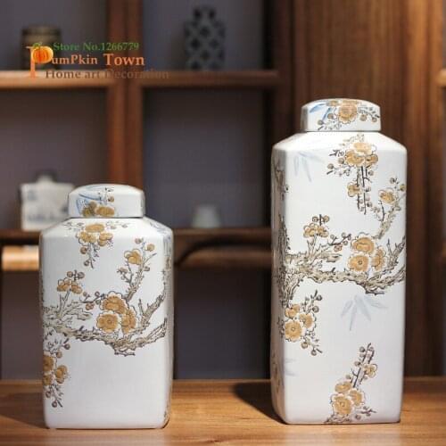 Pumpkin Town Home Decor Storage Jars