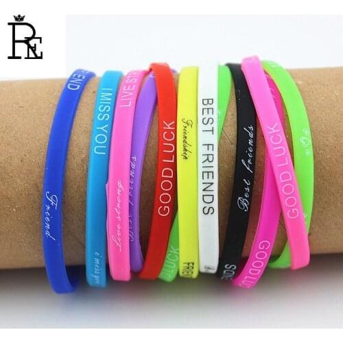 Recordar Espacio Silicone Bracelets
