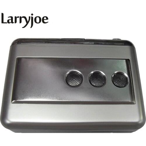 Larryjoe Super USB Cassette to MP3 Converter Capture Audio Music Player Portable USB Cassette-to-MP3 Converter Capture