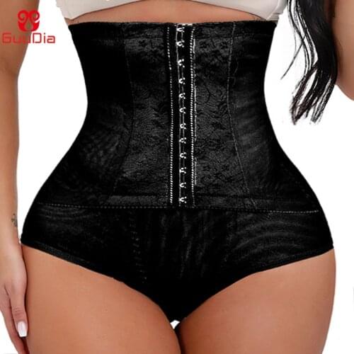 GUUDIA High Waist Trainer Body Shaper Panties Shapewear Corsets Tummy Control Slimming Shapers Weight Loss Girdle Slim Seamless
