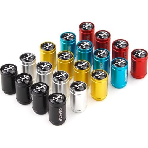 Universal for Abarth Alfa Romeo Audi BMW Cadillac Chevrolet Matt Alloy Gecko Logo Car Tire Valve Stem Caps Wheel Air Caps Parts