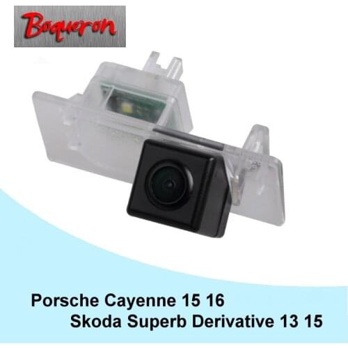 For Porsche Cayenne 15 16 Skoda Superb Derivative 13 15 HD CCD Waterproof sony Car Camera reversing backup rear view camera