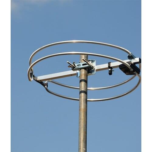 Omnidirectional high gain indoor outdoor FM antenna stereo radio head amplifier FM broadcasting special enhancement