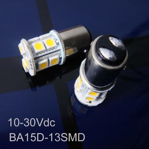 High quality 12/24VAC/DC 2.5W BA15D led Warning Signal Light bulbs 24V 1142 led boat ship Yacht lamps free shipping 5pcs/lot