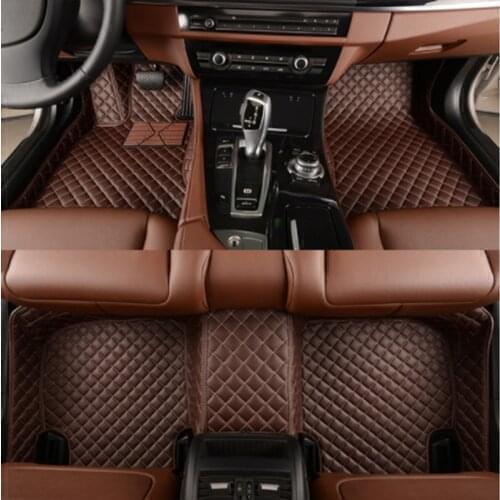 WLMWL Custom leather car mat for Acura all models MDX ZDX RDX RL TL ILX CDX TLX-L auto accessories Car-Styling