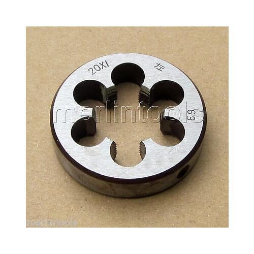 20mm x 1 Metric Left hand Die M20 x 1.0mm Pitch