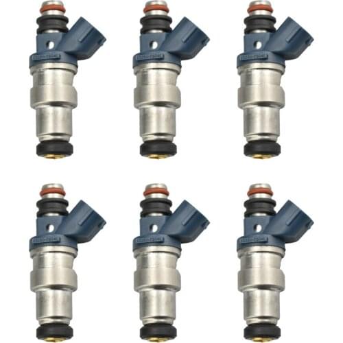 6PCS/LOT New 23250-75040 2325075040 Fuel Injectors nozzle for Toyota Tacoma Pickup Truck 2RZ 2RZFE 2.4L