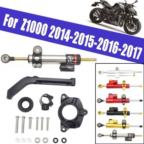 For KAWASAKI Z1000 2014-2015-2016-2017 Motorcycle Accessories Steering Stabilize Damper Bracket Mount Motorbike Damper Steering
