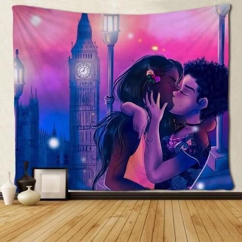 Black Couple African American Lover in Lundon Custom