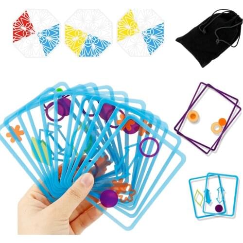 Kids 3D Stacked Puzzle Toys Color Matching Logical Thinking Training Game Science Learning Educational Board Toys For Children