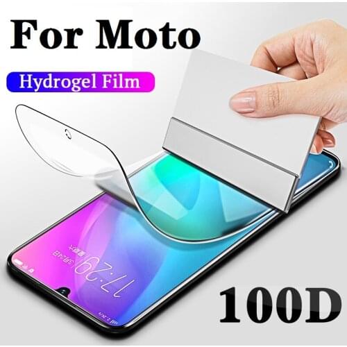 For Motorola Edge S / Pro / Lite Hydrogel Film Screen Protector Explosion-proof Protective Film