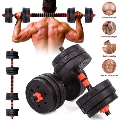 US EU Stock 10/20/30/40kg Adjustable Dumbbells Gym Weights for Exercise Dumbbell Gym Equipment Fitness Equipment Set