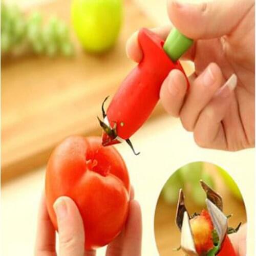Strawberry Hullers Fruit Digging Tools Tomato Core Corers Stems Stem Remover Fruit Knife Kitchen Accessories 10