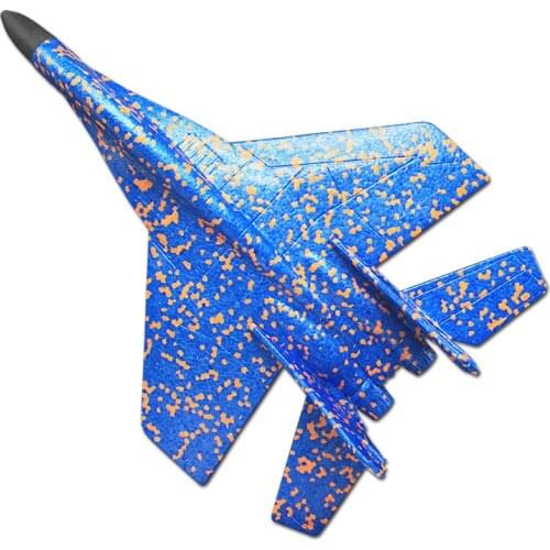 Kids Toys Hand Throwing Model Airplane Foam Aircraft Resistant Breakout Children Outdoor Sport Epp Glider Fighter Planes NTY0005