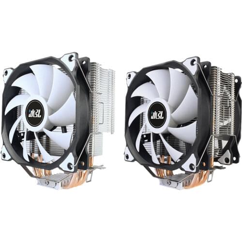 BINGHONG CPU Cooler 4 CDC Heatpipes 120mm Fan for AM3 FM2 LGA 775 1150 1356