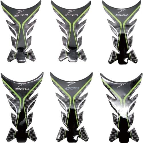 2021 New Motorcycle 3D Z Logo Gas Fuel Tank Cover Protector Pad Sticker 3M Adhesive Decal For Kawasaki Z1000 Z750 Z900 Z800 Z650