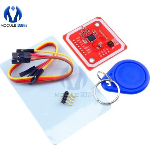 NFC RFID Wireless Module For Arudino V3 NFC Kits Reader Writer Mode IC S50 Card PCB Attenna I2C IIC SPI UART