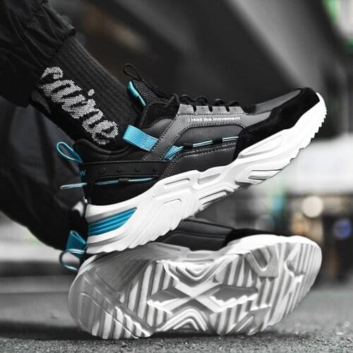 New mens and womens sports shoes high-top fashion basketball shoes old shoes shock absorption casual shoes