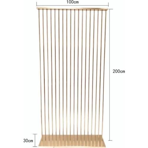 New wedding custom iron props outdoor wedding scene layout forest grid screen arch background frame